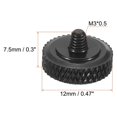 thumbnail image 2 of Uxcell Shutter Release Button Soft Shutter Release Button Copper Camera Shutter Button Carved, Black 2 Pack, 2 of 6