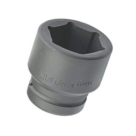 

Genius Tools 1 Dr. 2-3/16 Impact Socket (CR-Mo) - 867070