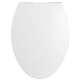 thumbnail image 6 of Elongated Toilet Seat Soft Close Replacement for T0338W, Quick Release, White Plastic Toilet Seat, 6 of 6