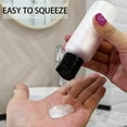 thumbnail image 7 of One storage bag and four 3.4 ounce toiletries travel bottles TSA approved leak proof plastic empty travel bottles with labels, 7 of 7