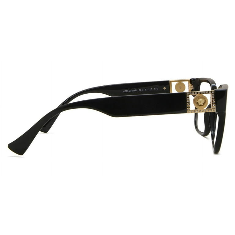 Eyeglasses Versace VE 3329 B GB1 Black - Walmart.com