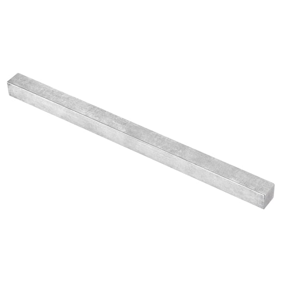 Uxcell Steel Bar, 3/4" Height x 3/4" Width x 12" Length Square Steel Key Stock Cold-Drawn Steel Bars Precision Key Stock Square Steel Bar