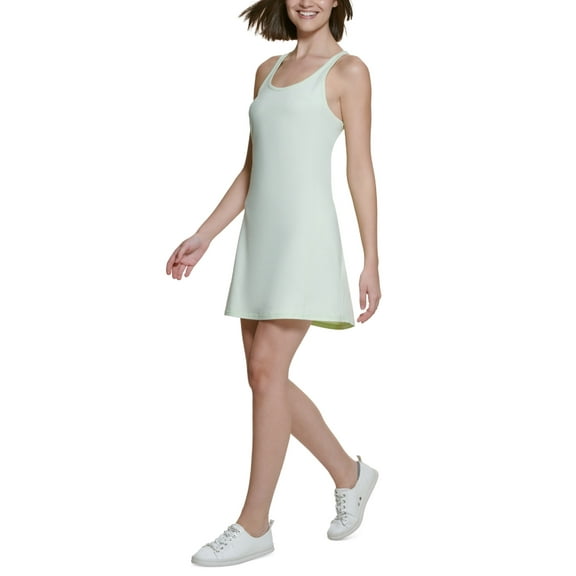 Calvin Klein Women's Side Pocket Exercise Dress Green Size Medium