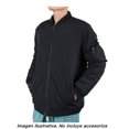 thumbnail image 4 of Chamarra George Talla CH Estilo Baseball Lisa Negro, 4 of 4