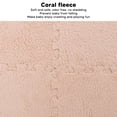 thumbnail image 4 of 10pcs Plush Foam Floor Mat, Soft and Thick, Interlocking Mat for Room Floor with Split Joint, Foam Rug for Extra Comfort Ideal for Kids Exercise and Yoga Practice, 4 of 7