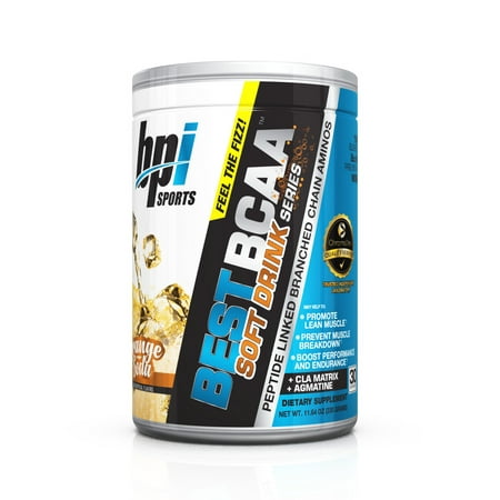 BPI Sports Best BCAA Soft Drink Series, Orange, 30 (Best Recovery Drink For P90x)