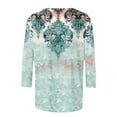 thumbnail image 5 of LiMoi Spring Shirt Women's Shirts Casual Plus Size Womens Tops 3/4 Length Sleeves Plus Size Womens Blouses Spring Dressy New Arrivals, 5 of 5