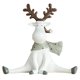 thumbnail image 1 of CHICHUMID 1Pc Resin Deer Ornament White Desktop Adornment for Office Home Decoration, 1 of 8