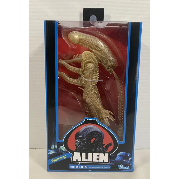 NECA ALIEN XENOMORPH Translucent Prototype Suit Action Figure 40th Anniversary