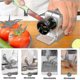 thumbnail image 3 of Electric Knife Sharpener, Kitchen Knife Sharpener, Non-slip Base Apply To Knives And Scissors Screwd, 3 of 5