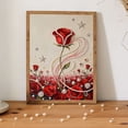 thumbnail image 3 of Diamond Bead Painting Kit, Handmade Decorative Art With Adhesive Canvas, for Wall Decor, C, 3 of 9