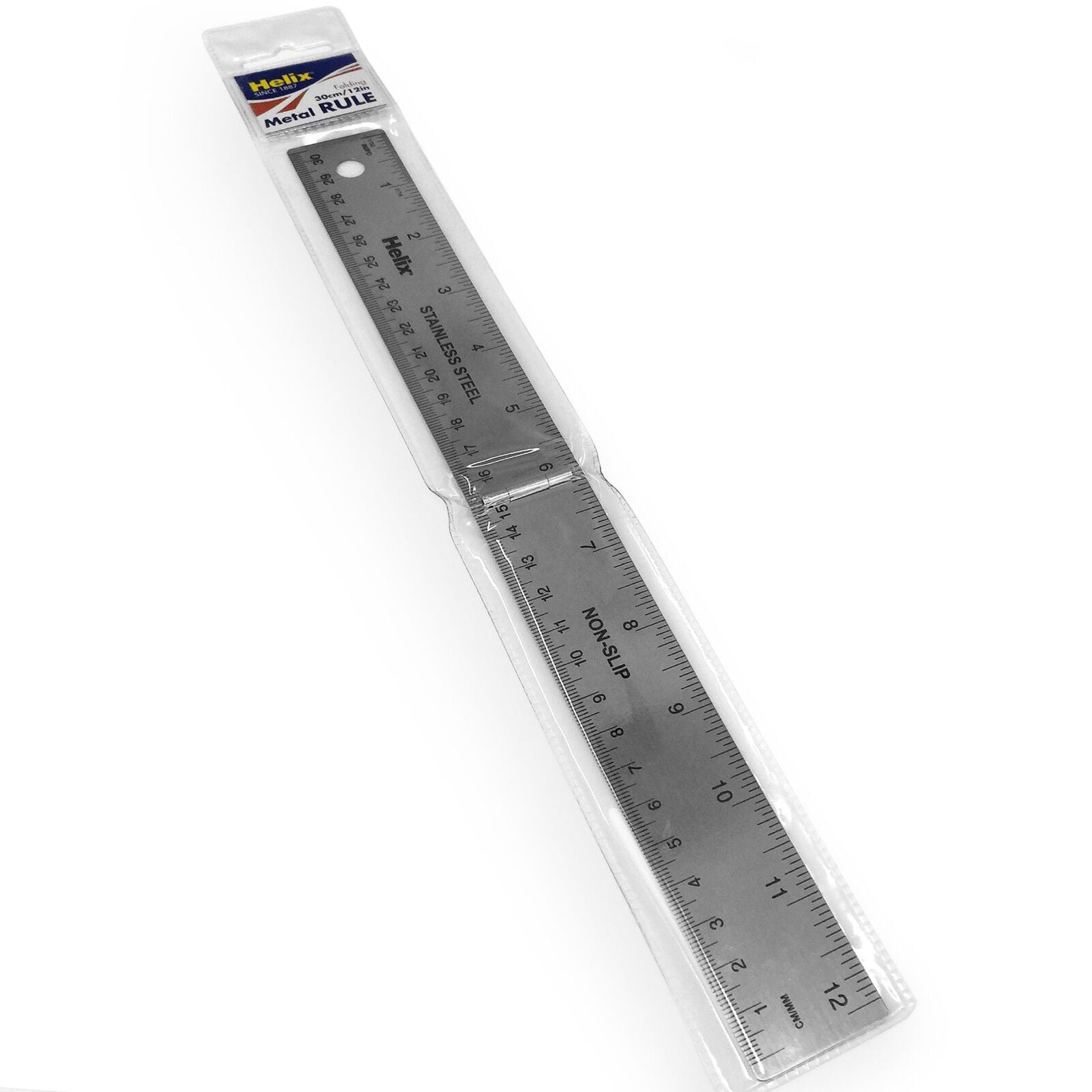 RULER HELIX METAL SAFETY RULER 12 IN HX32046