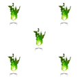 thumbnail image 2 of Shengyu Halloween Prop LED Lights Stunning Effects Party Decorations Strong And Bright geen 5Set, 2 of 6