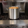 thumbnail image 3 of Soro Essentials- 16 qt. Heavy Weight Aluminum Stock Pot- 6mm Thickness Cooking Stock Pot for Pasta Soup Stew Pot Simmering Pot for Soup Seafood Stock Home Restaurant and Catering, 3 of 5