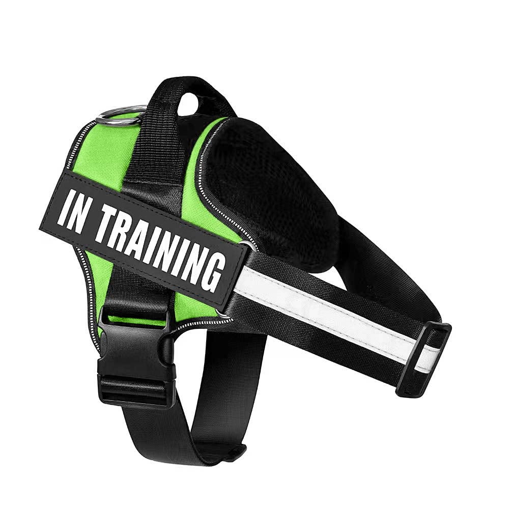 Reflective dog harness, nopull dog harness, adjustable pet training
