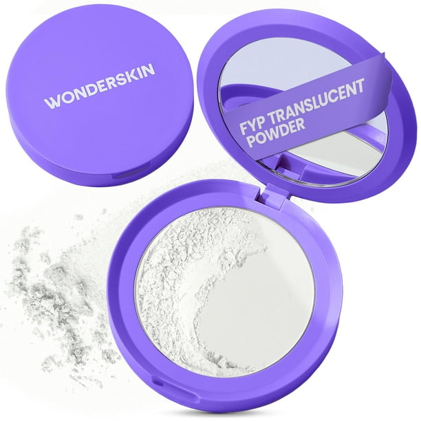 Filtro en polvo Wonderskin FYP de Setting Powder, translúcido