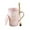 Pink, variant on Dusknt New Arrivals! Mother’S Day Heartwarming Set: Exquisite Patterned Ceramic Mug with Lid and Gold Spoon in Two Stylish Designs Perfect for Celebrating Mom’S Love