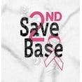 thumbnail image 2 of 2nd Save Base Breast Cancer Warrior Womens Plus Size Graphic Zipper Hoodie Brisco Brands 5X, 2 of 5