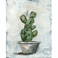 thumbnail image 2 of Norkus, Julie 12x14 Black Ornate Wood Framed with Double Matting Museum Art Print Titled - Prickly Cacti, 2 of 4