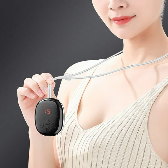 PEONAVET Neck Massagers For Pain Relief Tissue Intelligent Neck, Neck Massagers With Heat , Smart Neck Pendant , 5 Modes 15 Massage Tissue For Neck Relaxing, For Mom,