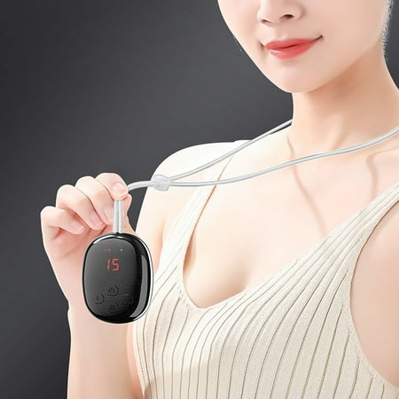 

TAGOLD Intelligent Neck Massager Cordless Neck Massager With Heat Smart Neck Pendant 5 Modes 15 Level Massage Deep Tissue For Neck Relaxing For Mom Dad