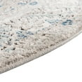 thumbnail image 6 of Unique Loom Nyla Collection Area Rug - Princess (12' Round Gray/Cream), 6 of 7