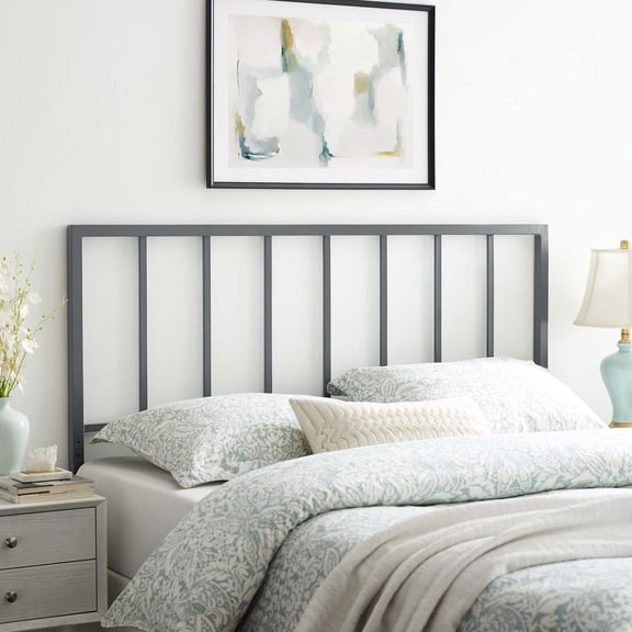 Modway Tatum Queen Headboard in Gray