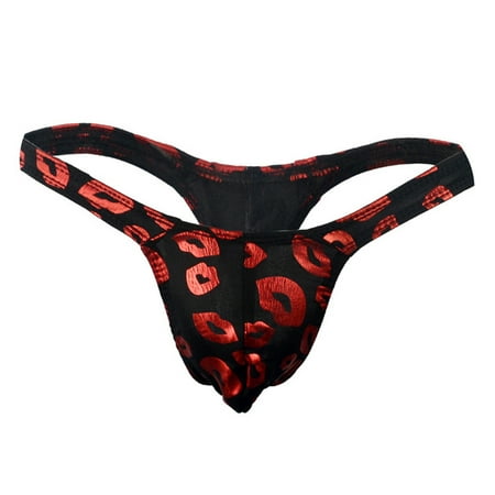 

Gubotare Boxer Briefs For Women Seamless Thongs for Women No Show Thong Underwear Women Red One Size