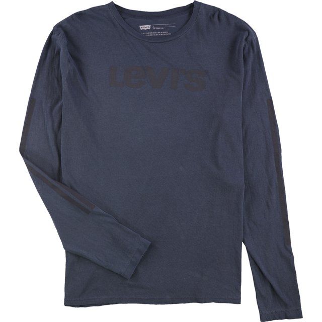 Camiseta gráfica Machina Stripe Levi's para hombre azul grande