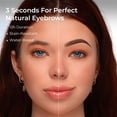 thumbnail image 3 of SACE LADY Brow Stamp Kit, Waterproof Eyebrow Pomade with 10 Eyebrow Stencils and Brush, Long Lasting Natural Looking Brows, Hairline Filling & Brow Shaping Makeup, Light Brown, 3 of 11