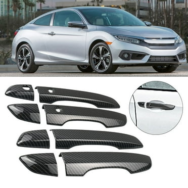 4PCS For Honda Civic 2016-2019 Door Handle Cover Trim   Keyless Hole Accessories