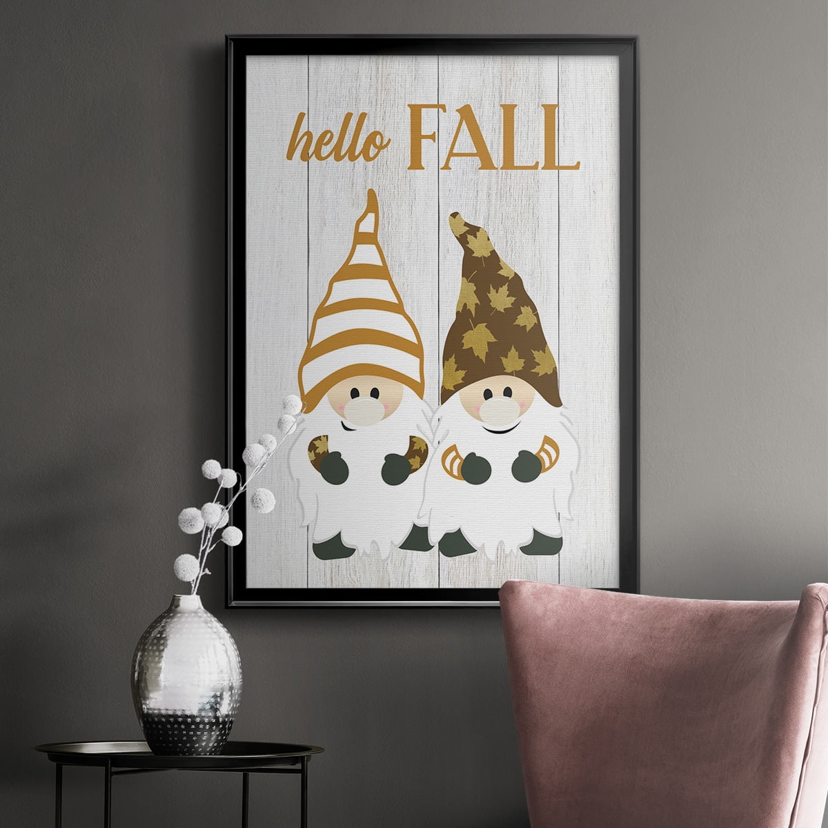 Harvest Gnomes Premium Classic Framed Print - Ready to Hang