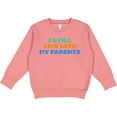 thumbnail image 2 of Inktastic I Still Live with My Parents Toddler Sweatshirt, 2 of 4