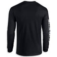 thumbnail image 2 of C7 Corvette Long Sleeve T-Shirt - C7 Logo with Corvette Script on Sleeve Medium, Black, 2 of 4