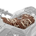 thumbnail image 2 of Uorisanigo Motorcycle Seat Cover ATV Cover Four Wheeler Accessories Universal Motorcycle Passenger Seat Cushion for Most ATV Seats, Breathable Brown Southwestern Aztec Tribal Padded Protection, 2 of 7