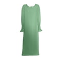 thumbnail image 3 of XXWXYD Abaya for Girls, Musli𝗆 Long Sleeve Prayer Dress Ramadan Kaftan with Hijab 𝖨slamic Eid Robe, Modest Arabic Clothing Comfy Fashion, 3 of 3