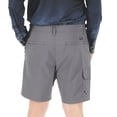 thumbnail image 3 of Men's Realtree Hybrid Fishing Shorts, Grey Pebble, L, 3 of 11