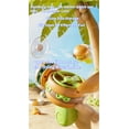 thumbnail image 4 of Burger Launcher Spinning Top Toy for Kids – LED Light Up Gyro with Handle Grip, Outdoor Flying Disc Toy for Boys & Girls, Novelty Hamburger Beyblade Toy Gift(French fries), 4 of 5
