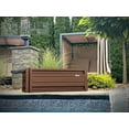 thumbnail image 6 of 2 x 4 Rectangular Metal Planter Box Durable Raised Garden Bed in Galvalume Steel 24 x 48" With 18" Inch High Walls (Cocoa Brown), 6 of 6