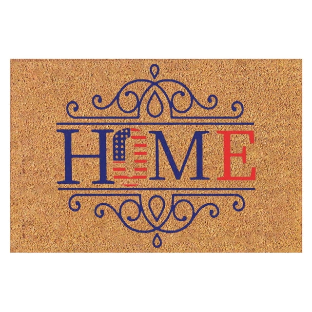 Tapis de Porte d'Entrée d'Été, Tapis de Bienvenue Extérieurs, avec Support Antidérapant, Tapis de Sol pour Entrée Intérieure et Extérieure, Entrée de Patio Arrière Extérieur, Entrée de Maison