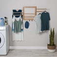 thumbnail image 1 of Honey-Can-Do Wall-Mounted Swivel Clothes Drying Rack DRY-09386 Natural, 1 of 5