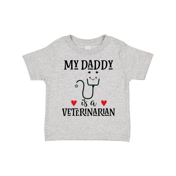 Inktastic Veterinarian Daddy Vet Boys or Girls Toddler T-Shirt
