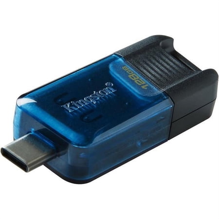 UPC: 0740617330601 | Kingston DT80M-128GB 128GB USB-C 3.2 DataTraveler 80M Flash Drive