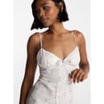 thumbnail image 4 of No Boundaries Embroidered Organza Mini Dress, Women’s XXS-XXL, 4 of 5