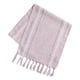 thumbnail image 1 of Camino de escritorio Yuyangstore de algodón Farmhouse con flecos Rosa café, 1 of 7