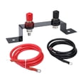 thumbnail image 4 of CNKOO Battery Relocation Kit Battery Jump Post Terminals for Tractor Boat UTV 6AWG, 4 of 9