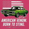 thumbnail image 3 of American Venom Muscle Car Women's Long Sleeve T-shirt RT Street Racing V8 V12 Perfomance Power Ride Speed Lovers Horsepower, 3 of 7