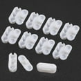 thumbnail image 1 of 10pcs Plastic Roller Blinds Pull Cord Chain Curtain Connector For Vertical, 1 of 1