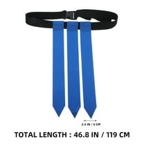 ITSELFER Football Flag Belt Football Belt With Flags Football Indoor Training Accessory Football Flags Belt Reusable Football Belt With Flag Footballs Game Waist Flag For Teens