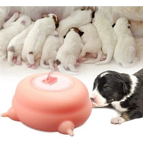 Puppy Kitten Feeder Milk Bowl, Bionic Automatic Feeding Bottle Safety with 3 Nipples, Puppy Feeding Bowls for Multiple Puppies